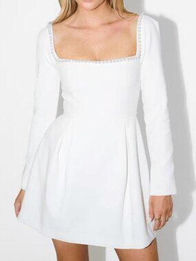 NWT Odd Muse The Ultimate Muse Pearl Dress in White